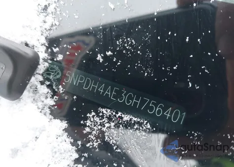 2016 Hyundai Elantra Value Edition из США, поврежденный, VIN 5NPDH4AE3GH756401